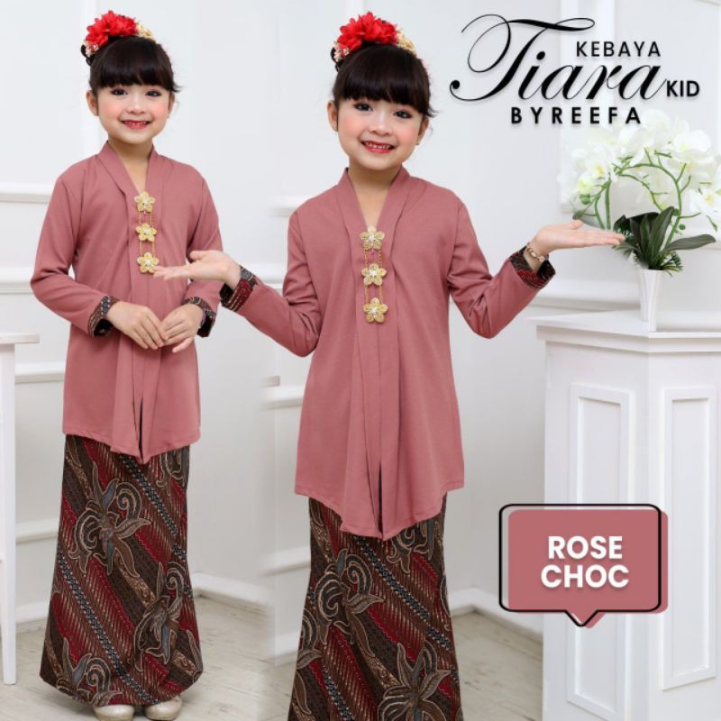 Clearance Stok Baju Kebaya Budak  Tiara Edisi Raya by 