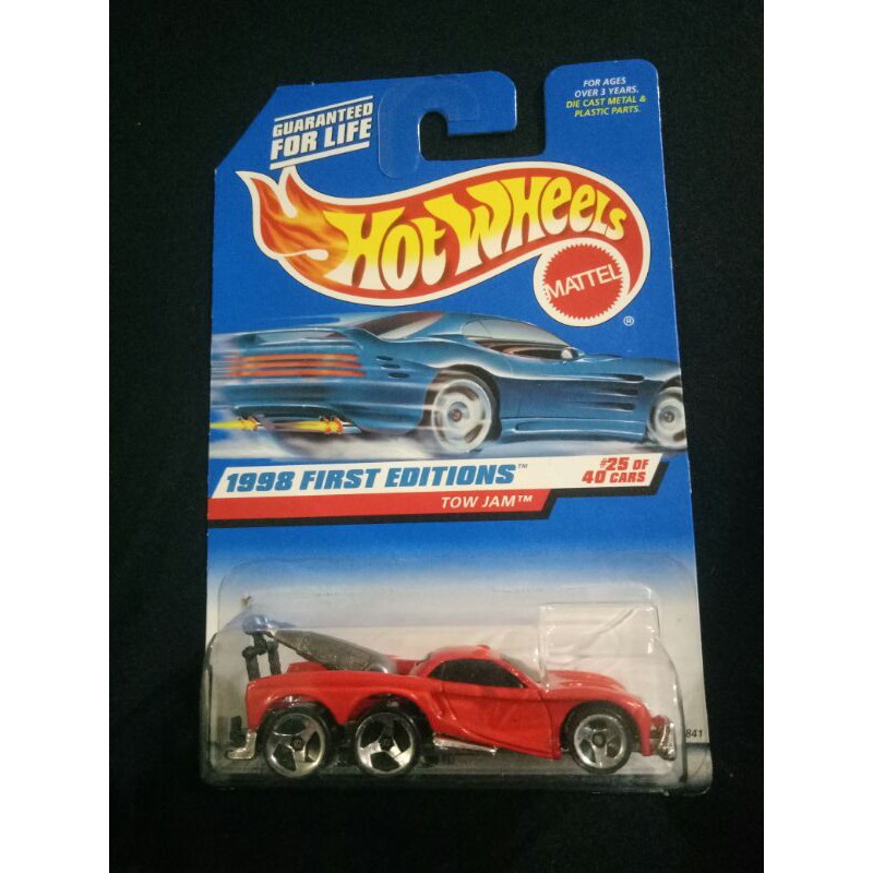 Hot Wheels TOW JAM RED | Shopee Malaysia