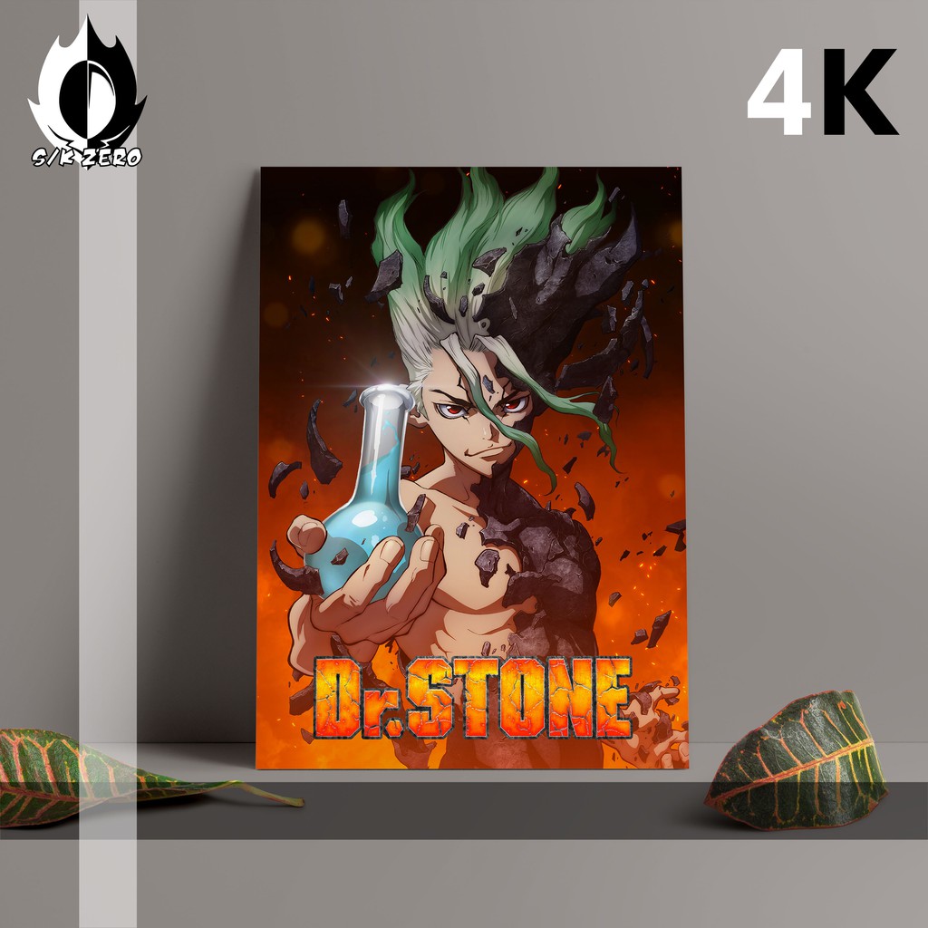 The Most Complete Anime A3 Size Poster Doctor Stone 4k Can Custom Shopee Malaysia