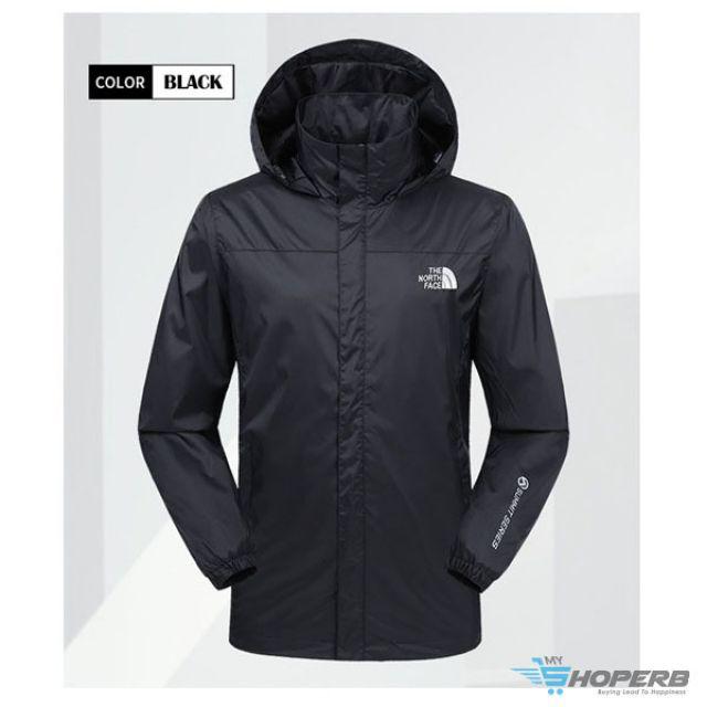 jaket the north face waterproof