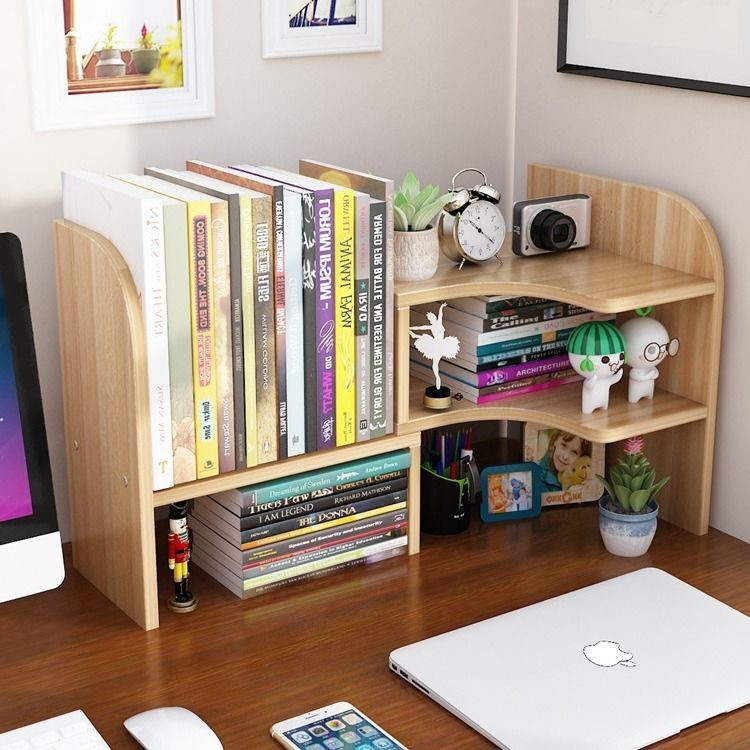 Simple And Easy Desk Students Small Shelf Home Office Desktop