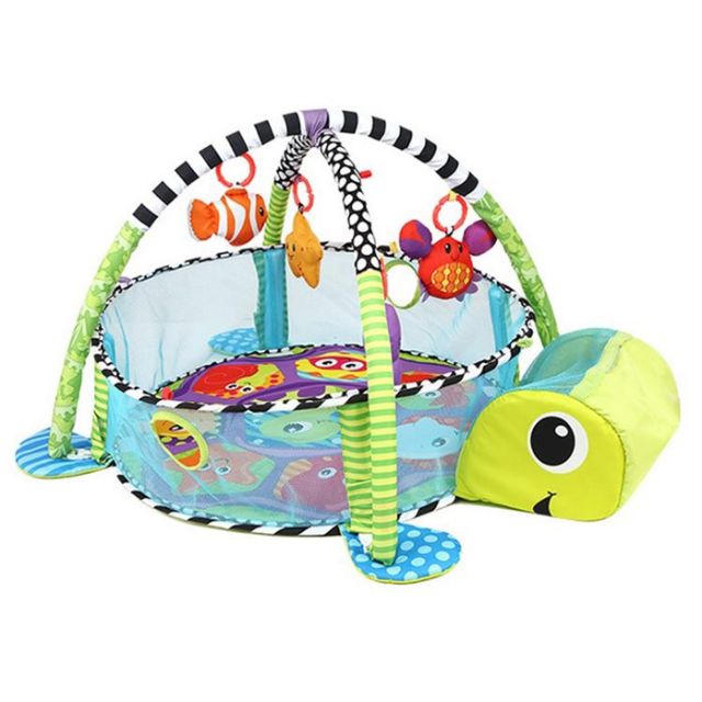 3 in 1 lion activity gym & ball pit