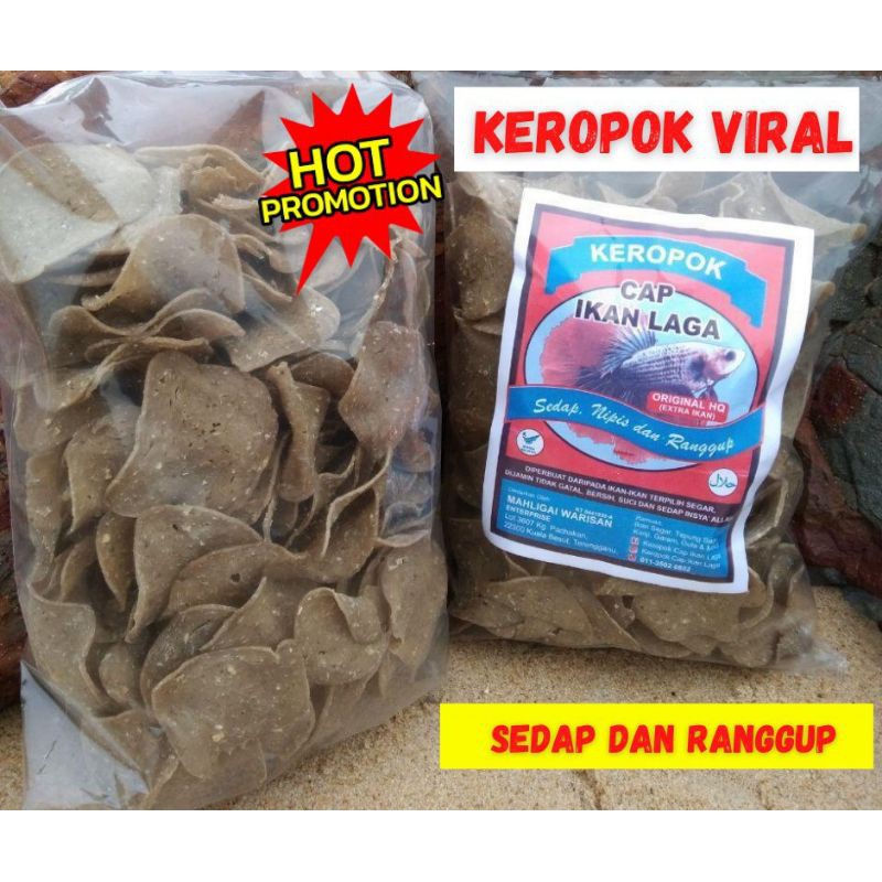 Original Hq Keropok Ikan Kuala Besut Terengganu Sedap Dan Ranggup Snack Cooking Ingredients Savoury Snack Kerepek