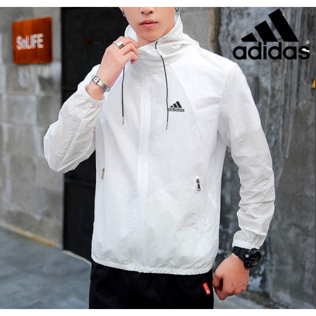 thin adidas jacket