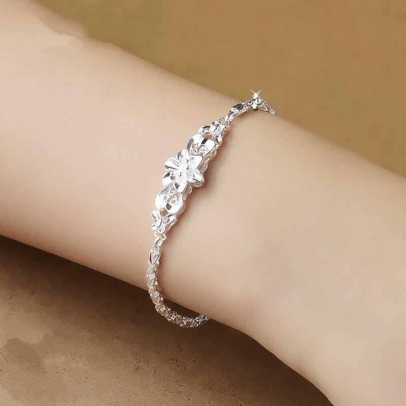 pure silver bracelet for womens