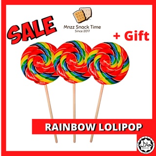 Offer Lolipop Fruits Rainbow Gula Gula Pelangi Snacks Sweets Candy Groceries Makanan Food Makanan Mnzz Shopee Malaysia