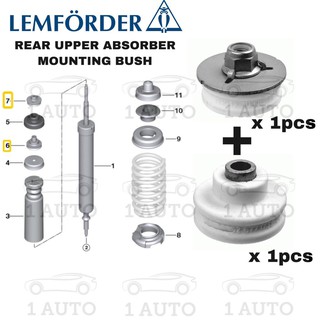 Lemforder Germany Rear Lower Shock Absorber Mounting Bmw E87 E90 E92 E93 318i 320i 323i 325i 330i 335i E84 X1 Shopee Malaysia