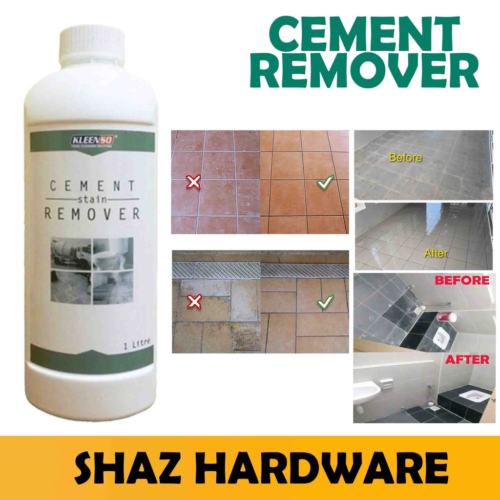 CEMENT REMOVER MOSAIC FLOOR CLEANER STAIN REMOVER TILE PENCUCI MOZEK