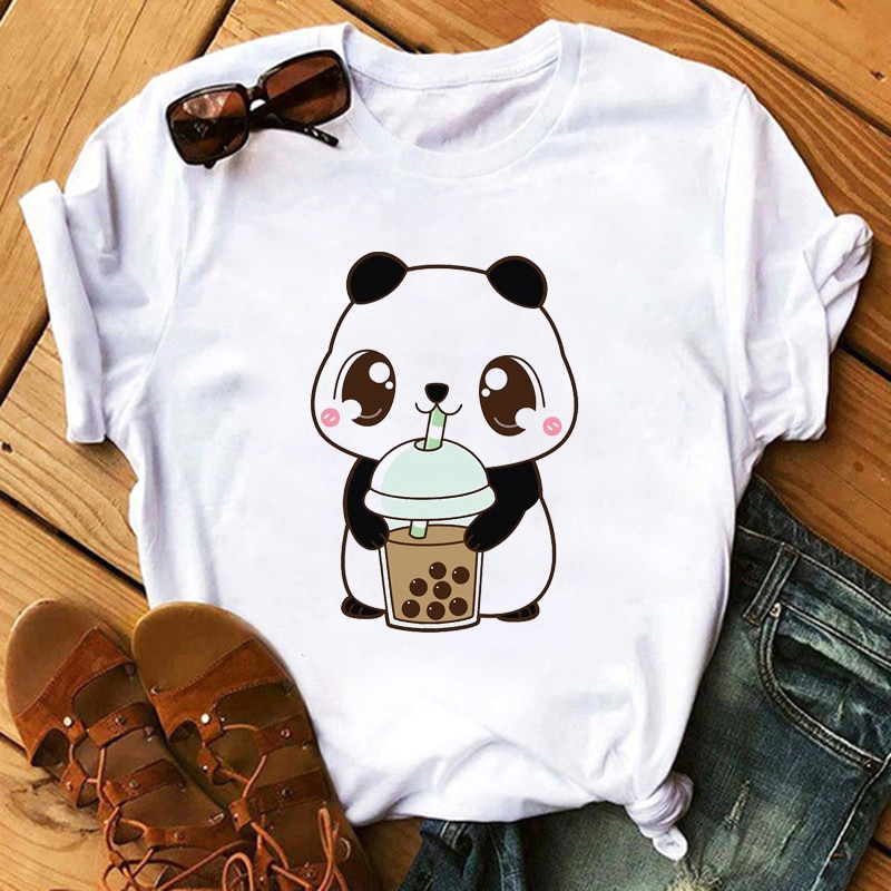 Cute T-Shirts Women Streetwear Funny 