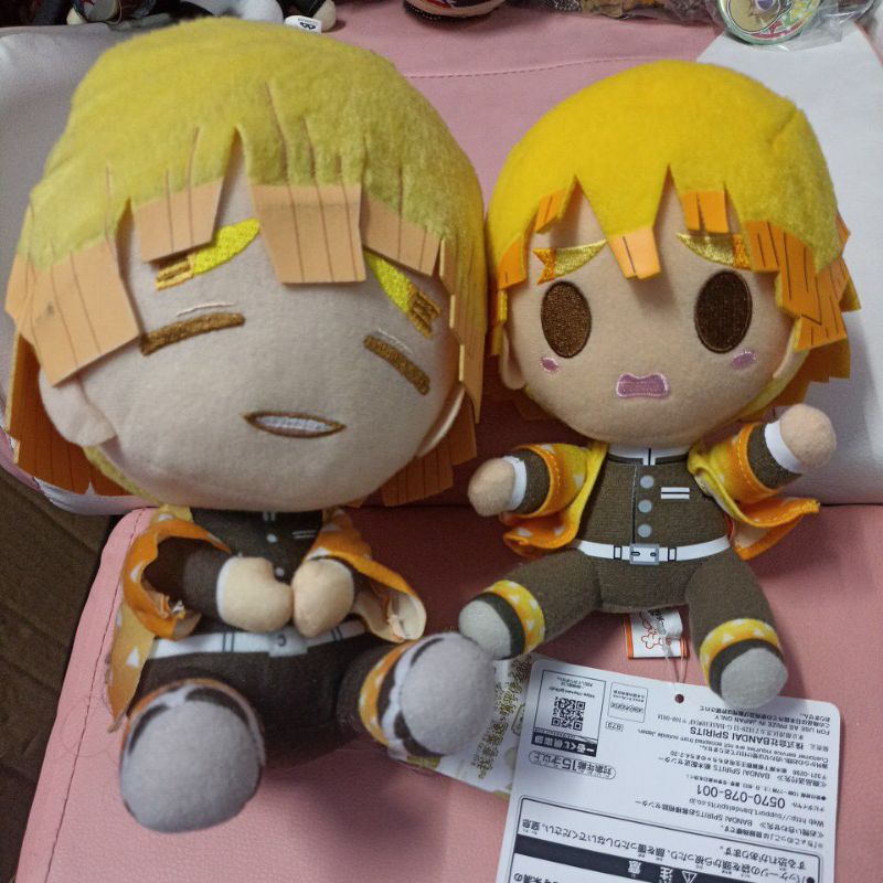 Demon Slayer Zenitsu Plushie Soft Toy Plush | Shopee Malaysia