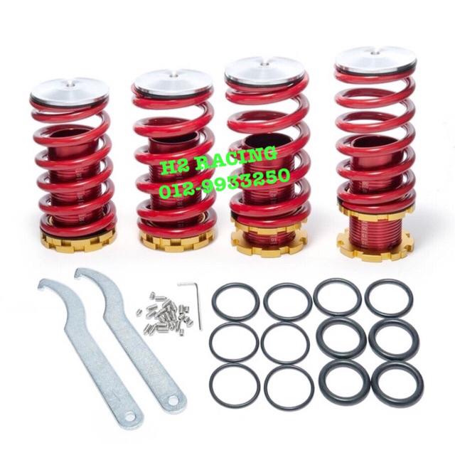 Adjustable Spring Coilover Conversion Kit Civic Eg Ek Ef Wira Myvi Perdana Blm Flx And Universal All Car Shopee Malaysia