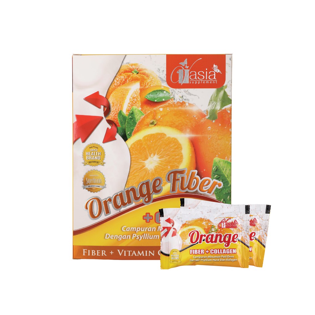Vasia Orange Fiber + Collagen Shopee Malaysia
