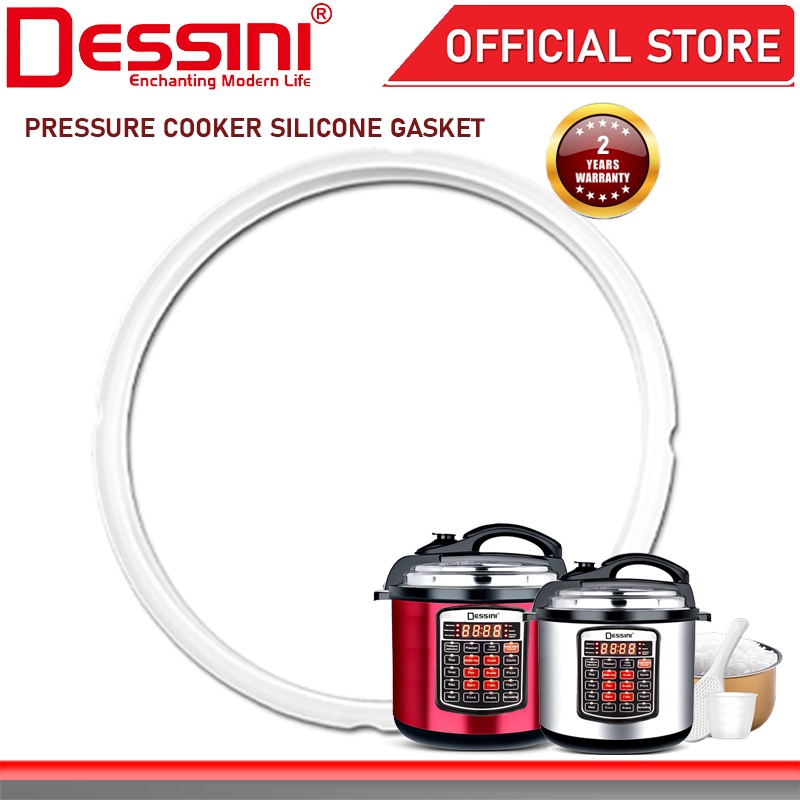 DESSINI ITALY 6L 8L Pressure Cooker Rice Cooker Silicone Gasket Seal Belt Rubber Sealing Ring Getah Periuk Tekanan