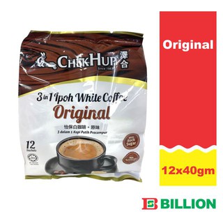Chek Hup Ipoh White Coffee 30gm/35gm/40gm x 12's
