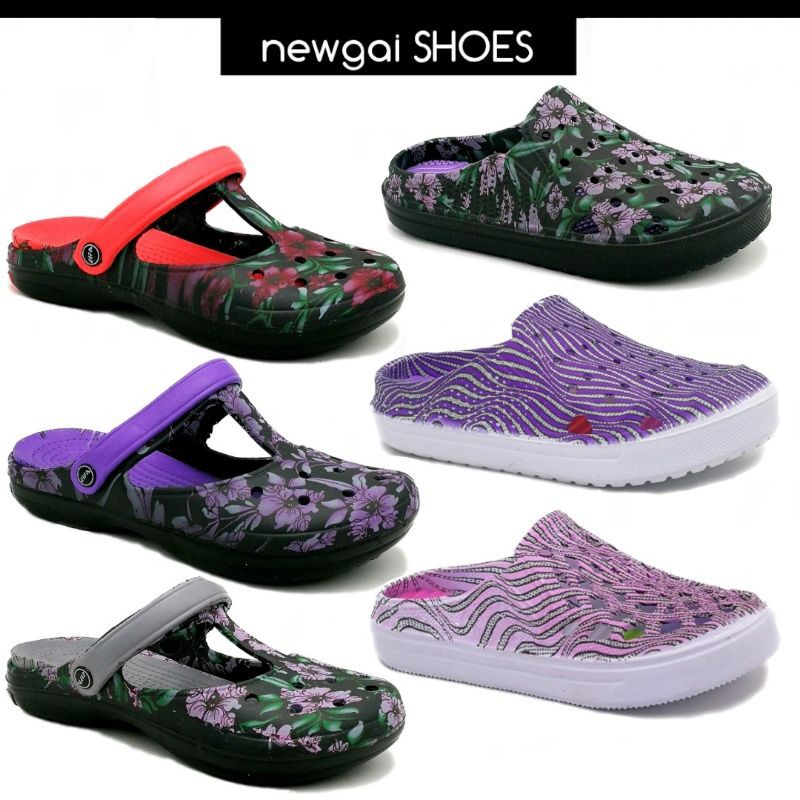 platform rubber clogs