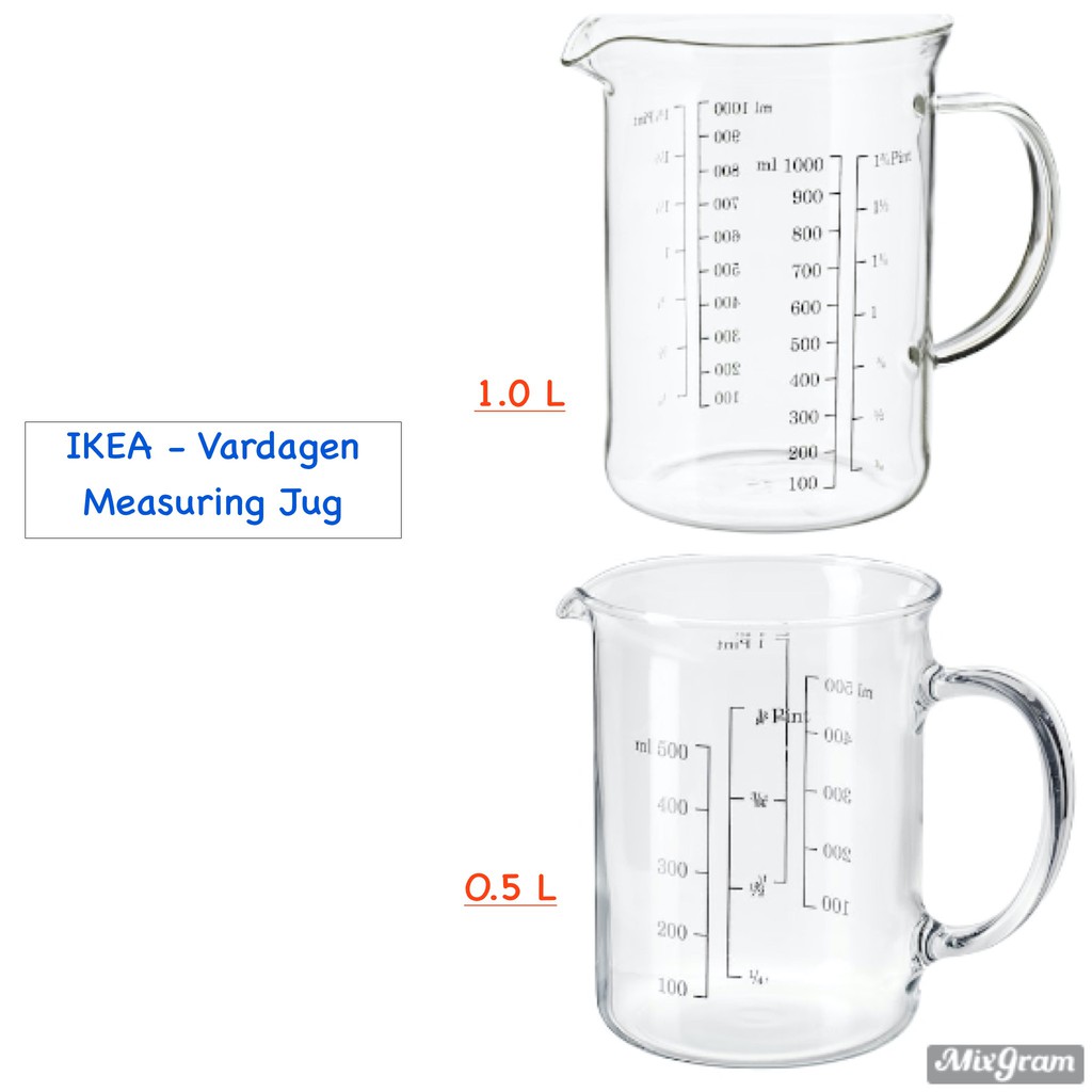 Vardagen Measuring Jug Glass Shopee Malaysia 2726