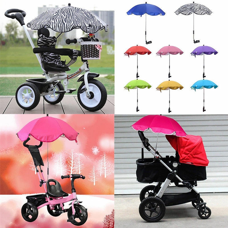 pink pram parasol