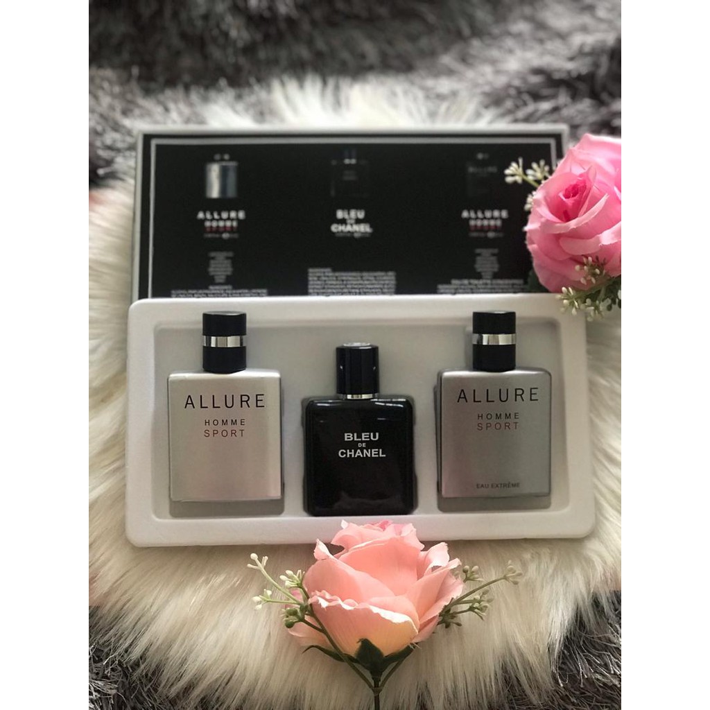 Chanel Gift Set For Men 3 in 1 [25ml] | Shopee Malaysia