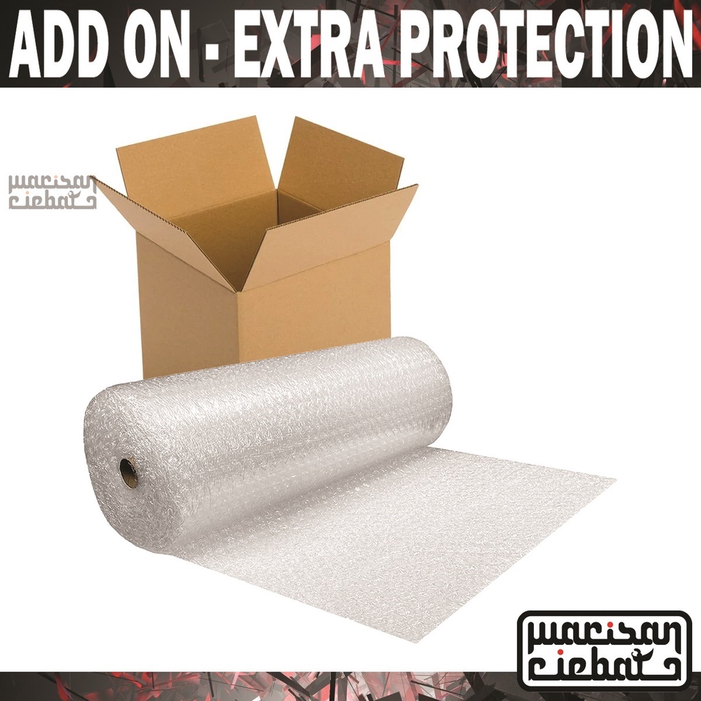 Extra Protection Packaging Layer Bubble Wrap + Extra Thickness Box
