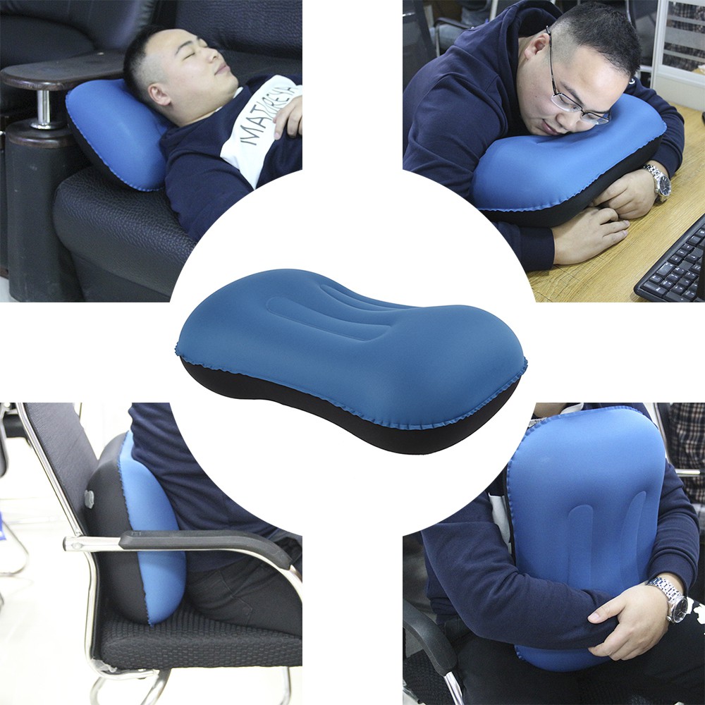 Inflatable Camping Pillow Ultralight Backpacking Pillow Neck