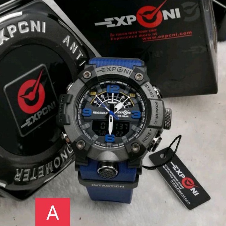 Exponi Men Dual Time Watch Original Shopee Malaysia