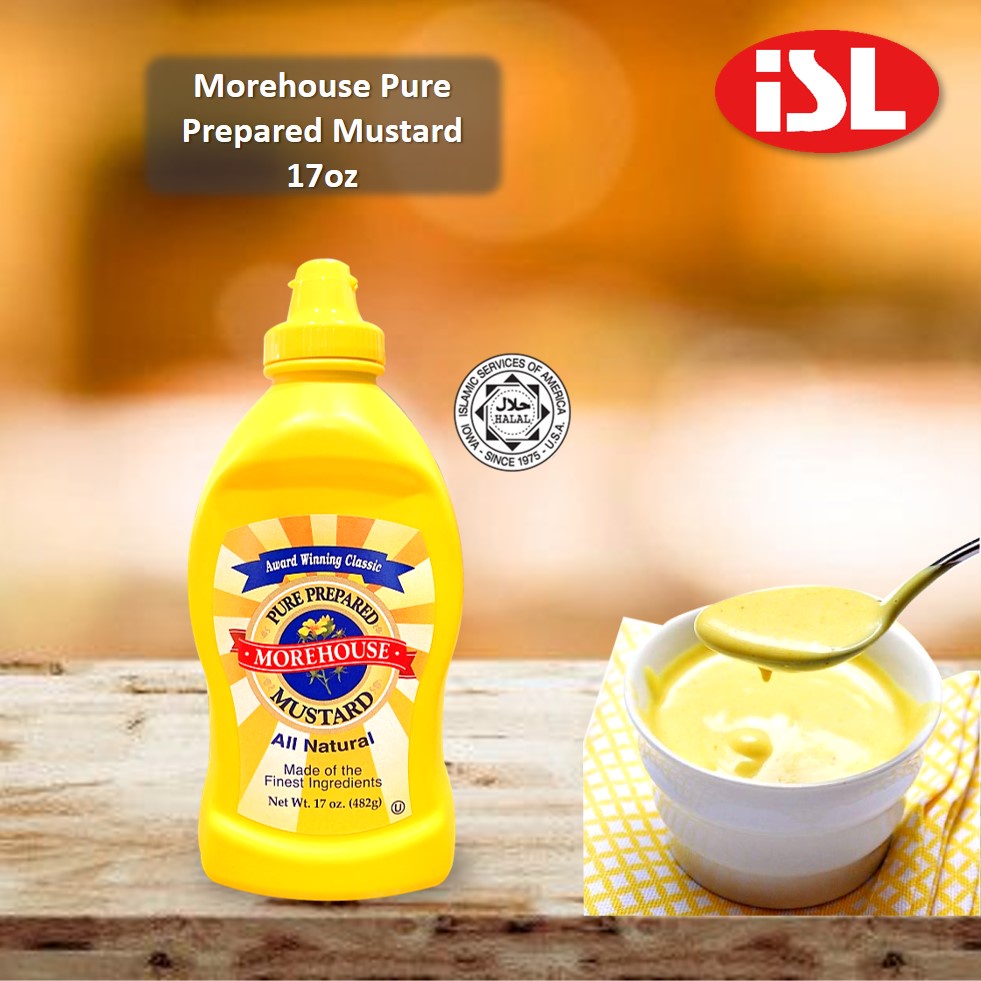 MOREHOUSE Pure Prepared Mustard (482g) Shopee Malaysia
