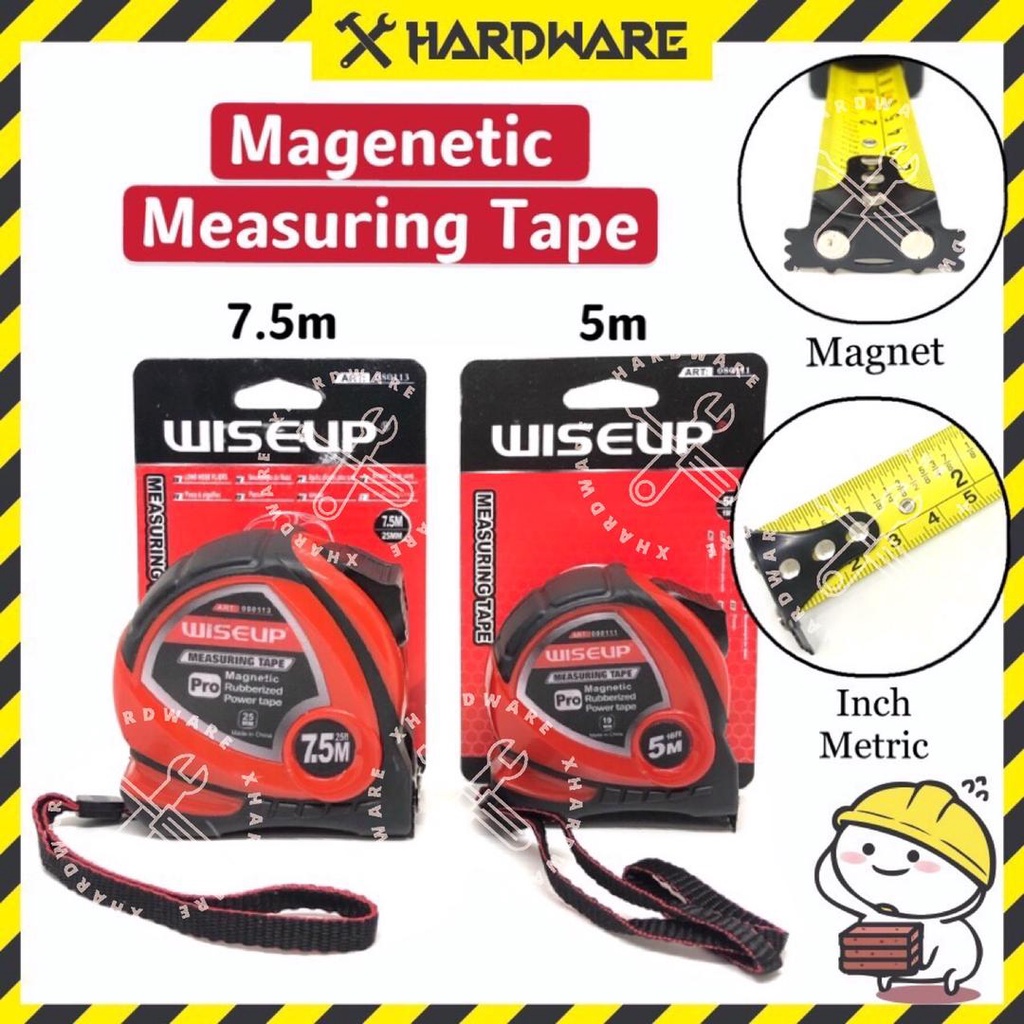 Wise Up Heavy Duty Measuring Tape/Tape Measure