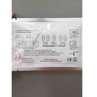 (pregnancy test/ujian kehamilan) AVO Diagnostics Easysure HCG Urine ...