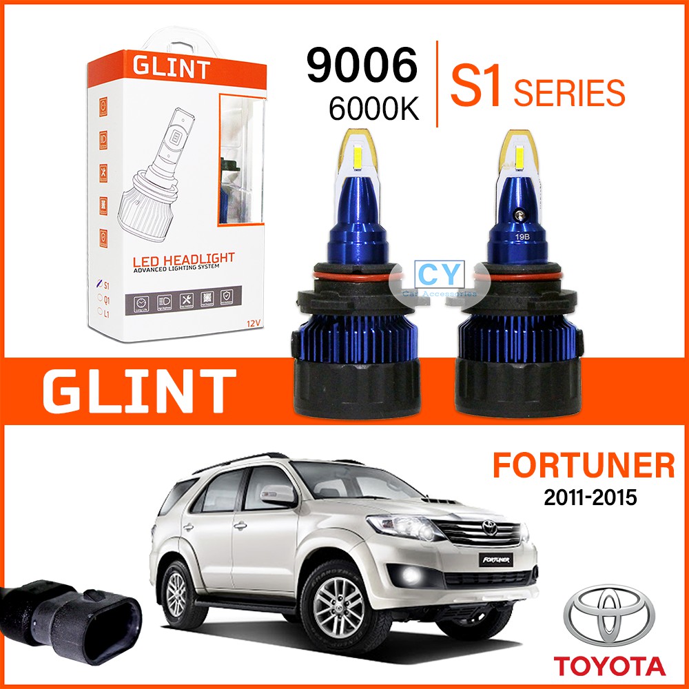 GLINT S1 Series Car LED Headlight Bulb 9006 9005 TOYOTA FORTUNER 2011