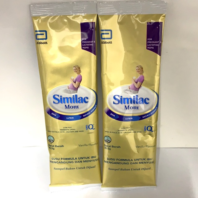 Similac Mom Gold sachets 36.5g expire 07/01/2023