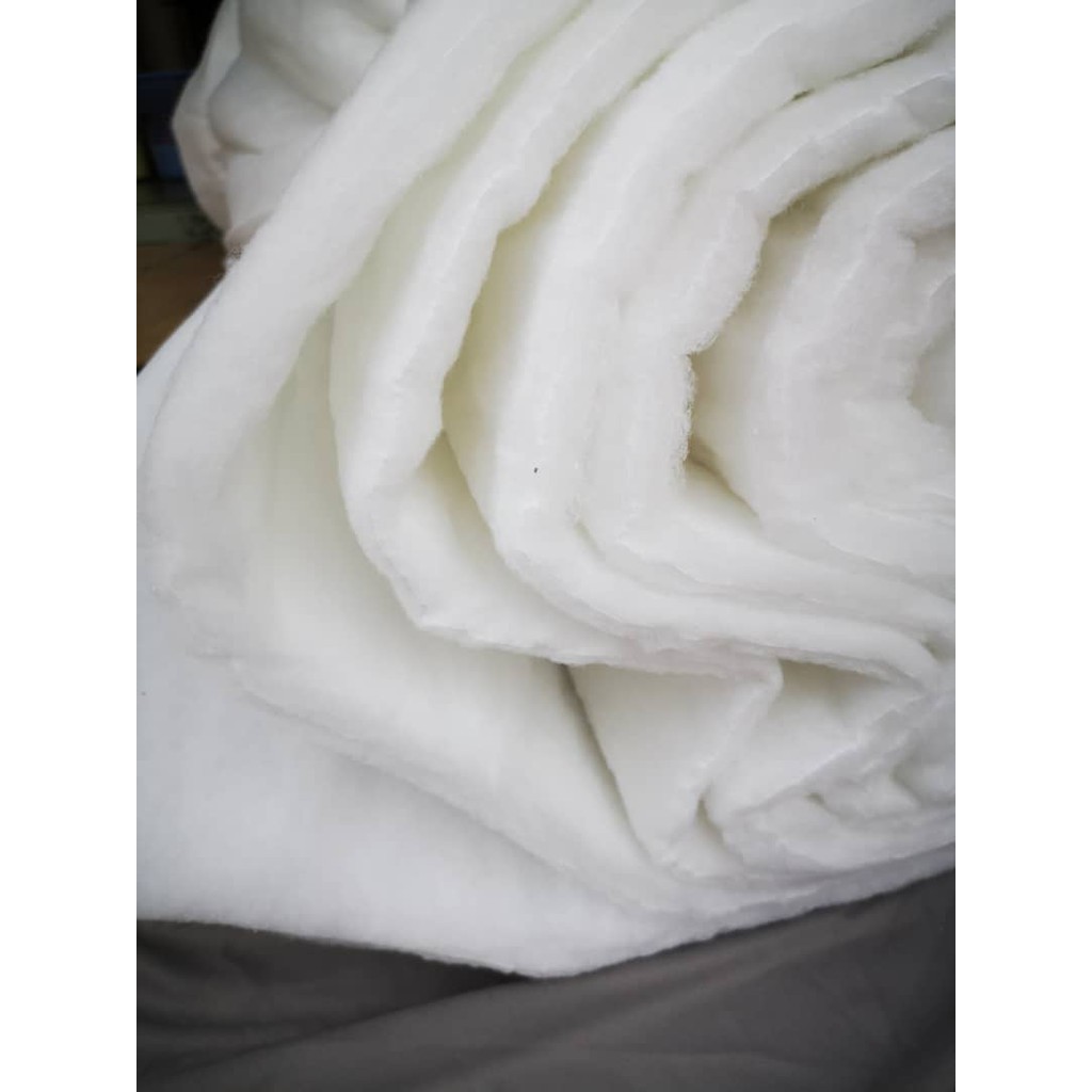 Polyester Fiber Batting 1" Thick x 80" x 39" Padded Wadding For