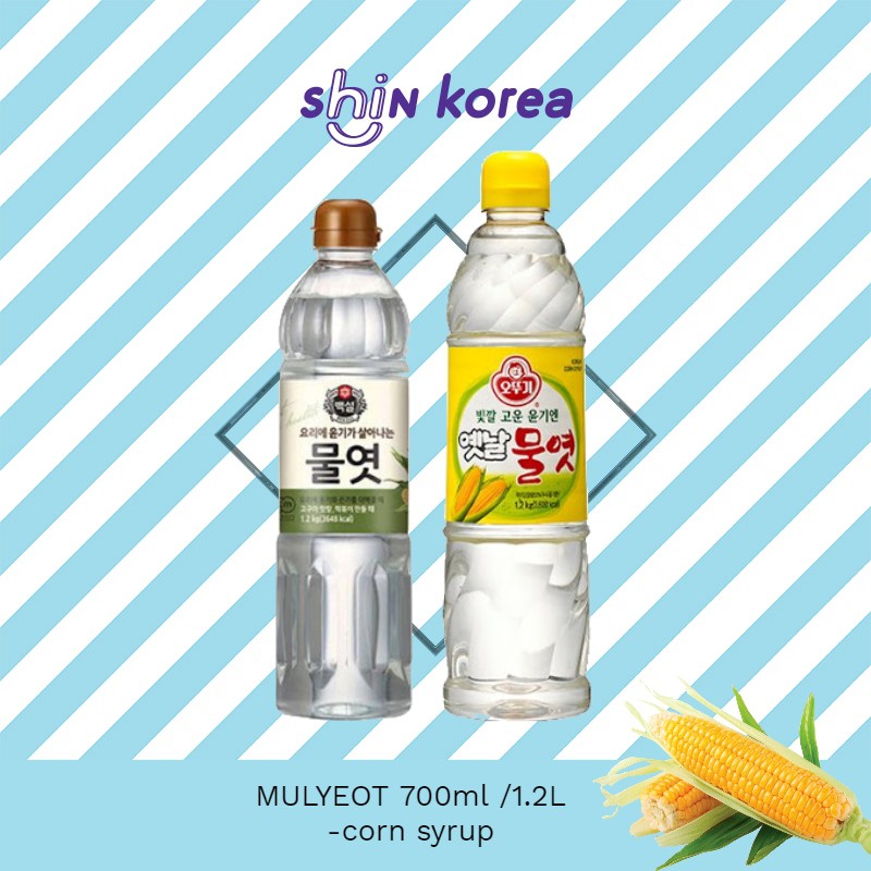 Shin Korea Corn Syrup 700ml 1 2l Mulyeot Shopee Malaysia