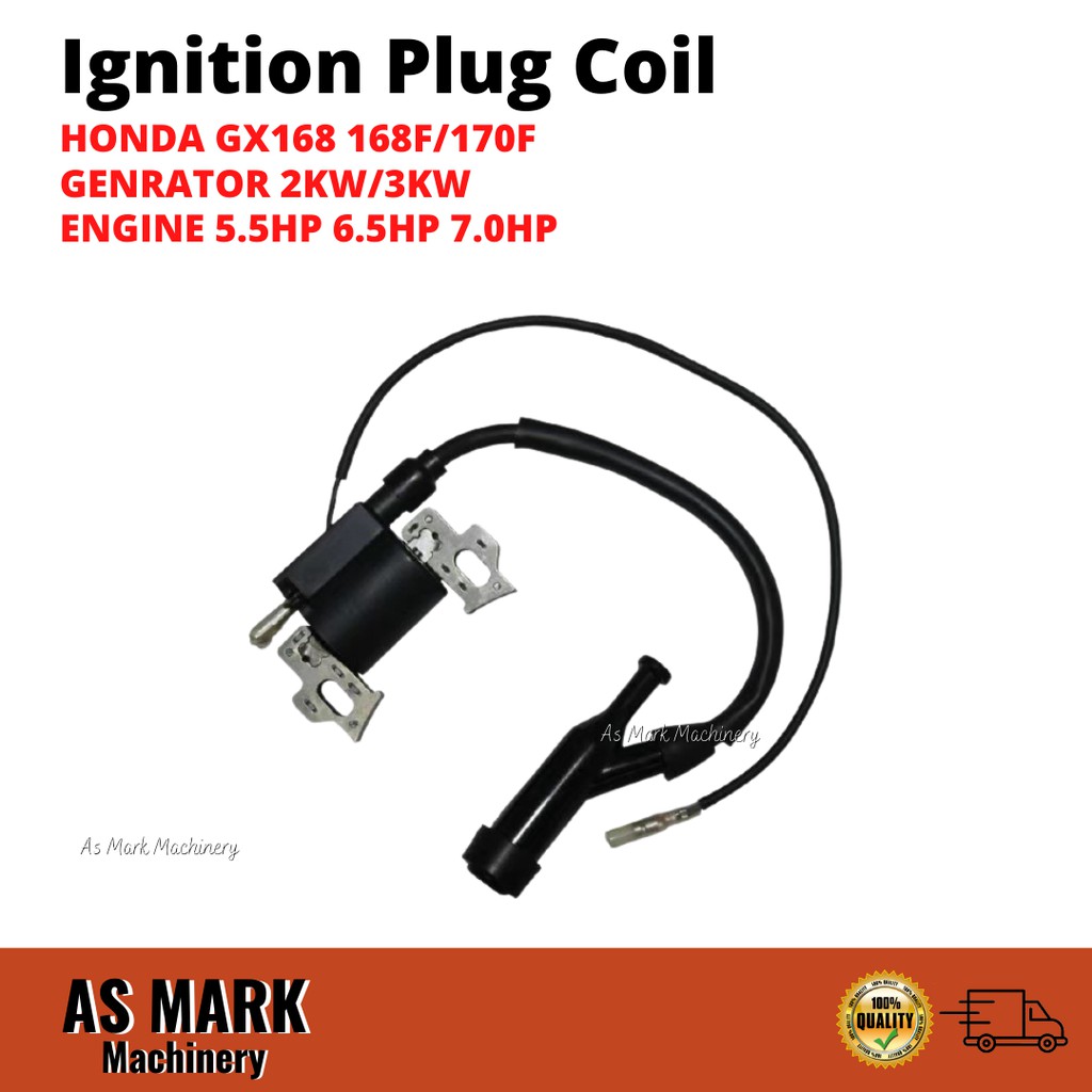 Honda GX160 plug coil GX168 168F/170F Ignition Coil Generator