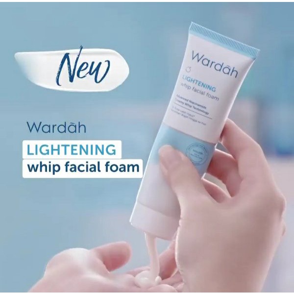 Wardah Lightening Whip Facial Foam 50ml 