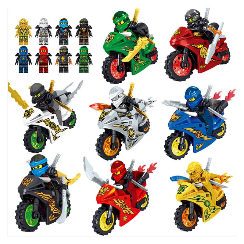 lego ninjago motos