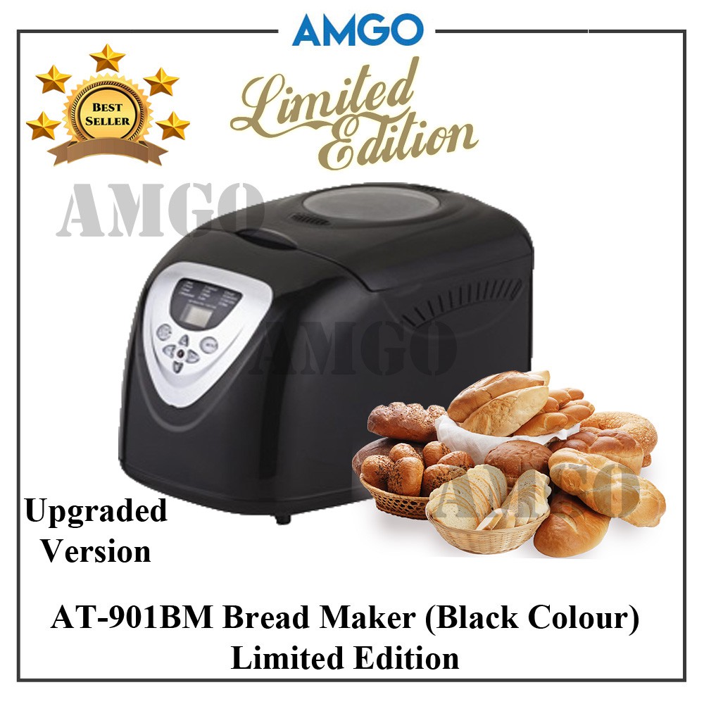AMGO BREAD MAKER BREADMAKER AM901 2.0L | Shopee Malaysia