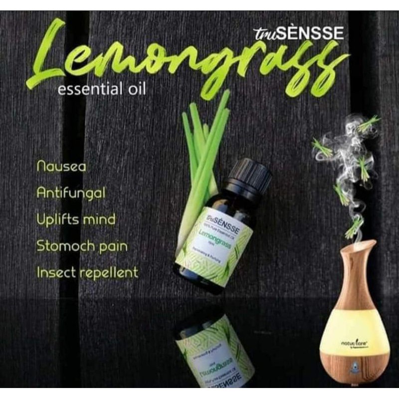 Tupperware Aroma truSENSSE 100% Pure Essential Oil - Lemongrass 15ml (1pc)