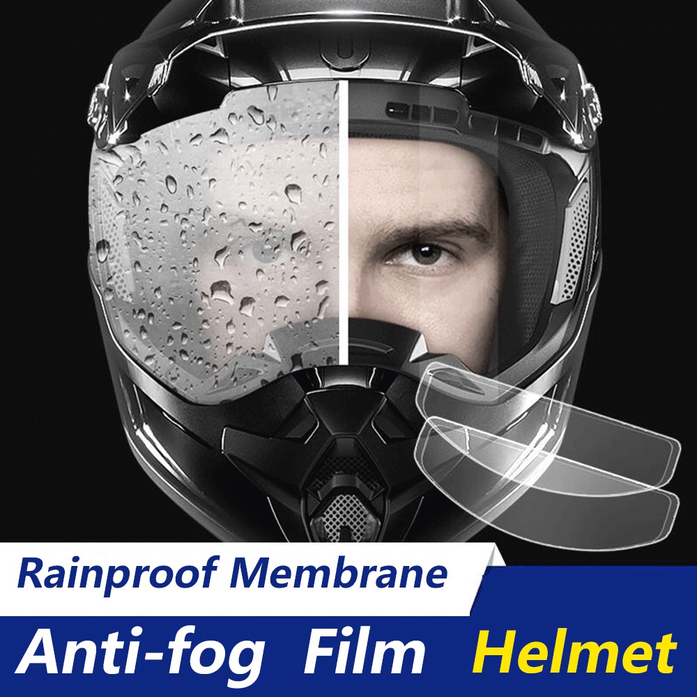 Helmet Anti-fog Film Rainproof visor helmet Membrane Universal Type