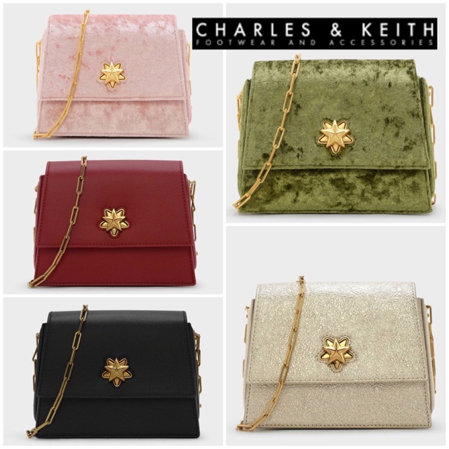 charles and keith star bag