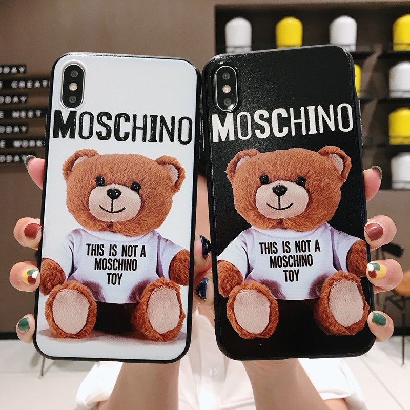 moschino toy phone case