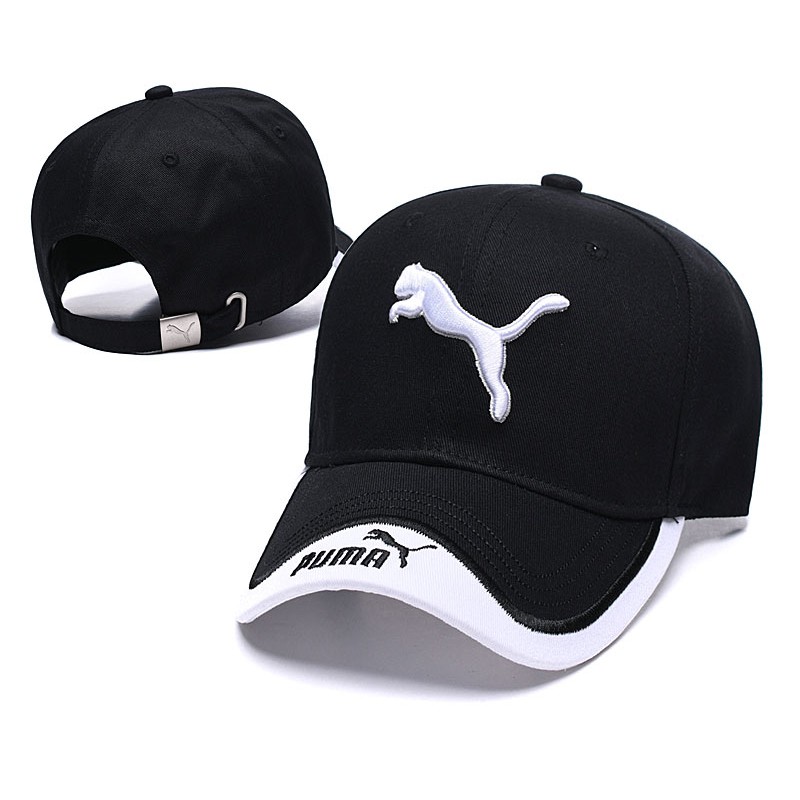 Fashion Black Puma Hats Baseball Cap 