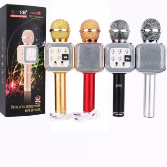 wster wireless microphone hifi speaker