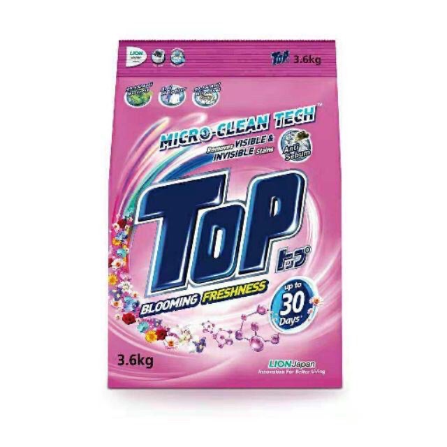 Top Detergent Powder 3.6kg Shopee Malaysia
