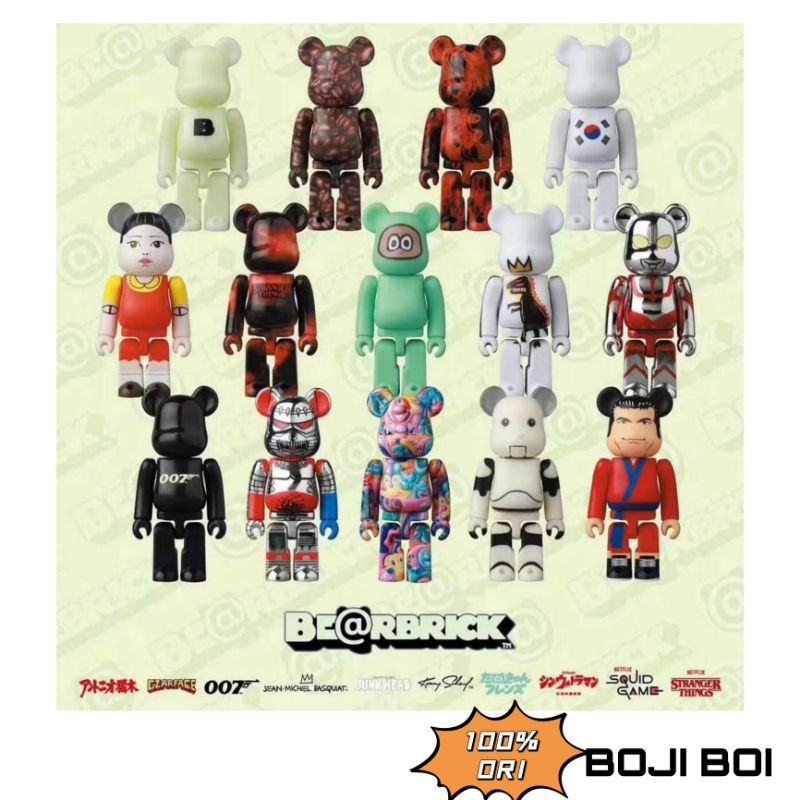 Original Medicom Toy 7cm Bearbrick 100% Blind Box Series 44 Bearbricks ...