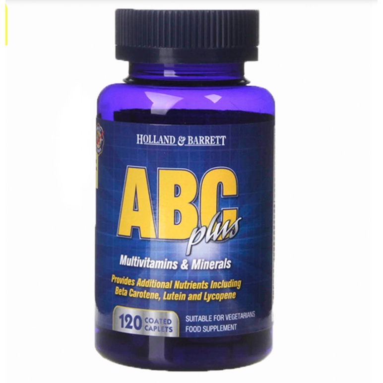 Holland & Barrett ABC PLUS MULTI+MINERALS 120S Shopee Malaysia