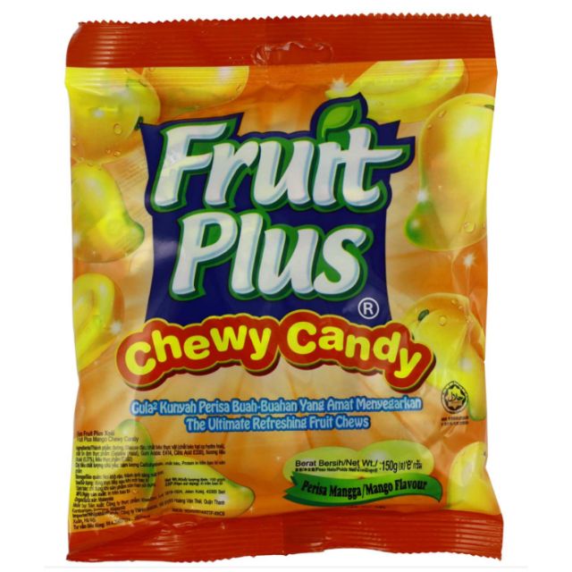 Ultimate Refreshing 150g Fruit Plus Chewy Candy Mango Flavour | Shopee ...