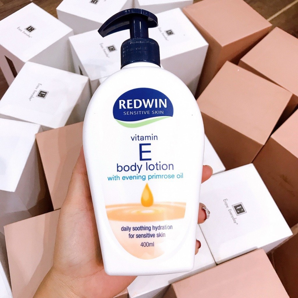 Vitamin E Redwin Body Lotion 400ml Shopee Malaysia