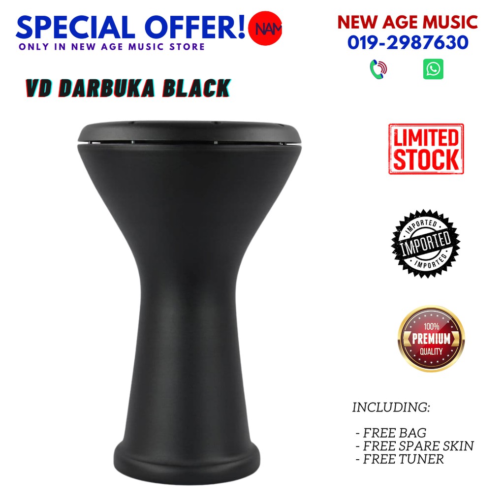 VD Darbuka Black Edition Shopee Malaysia