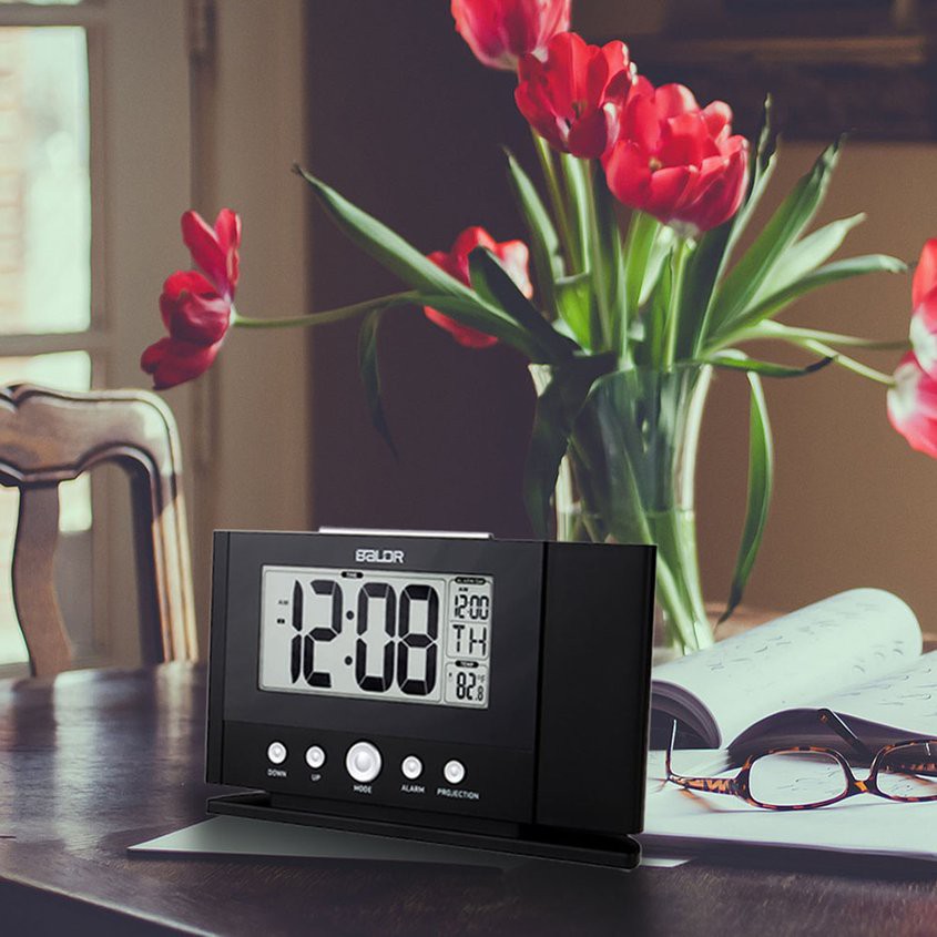 Eh Baldr B0211st V2 Ceiling Wall Projection Clock Backlight