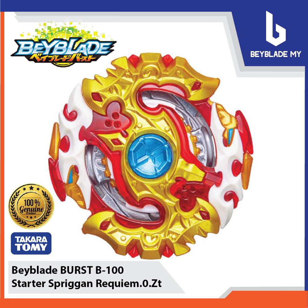 Mentee Original Takara Tomy Beyblade Burst B 100 Starter Spriggan Requiem 0 Zt Toys For Boys Shopee Malaysia